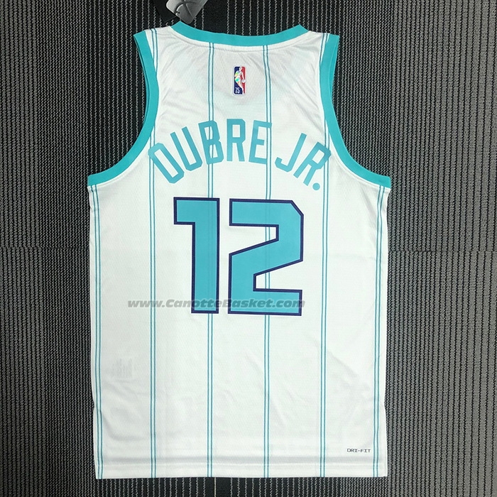 Maglia Charlotte Hornets Kelly Oubre JR. #12 Association 2020-21 Bianco
